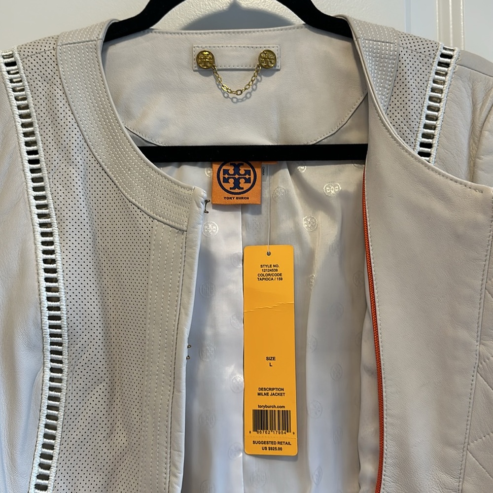 NWT Tory Burch peplum style jacket